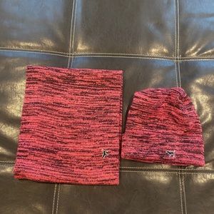 VS Pink Scarf Set! Super Cute!